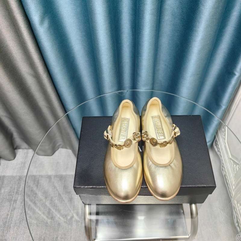 Ch*el flat shoes